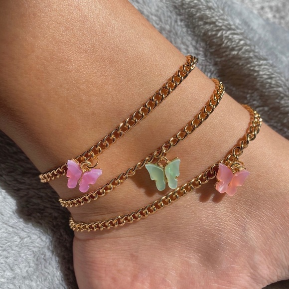 Jewelry - Butterfly ankle bracelet